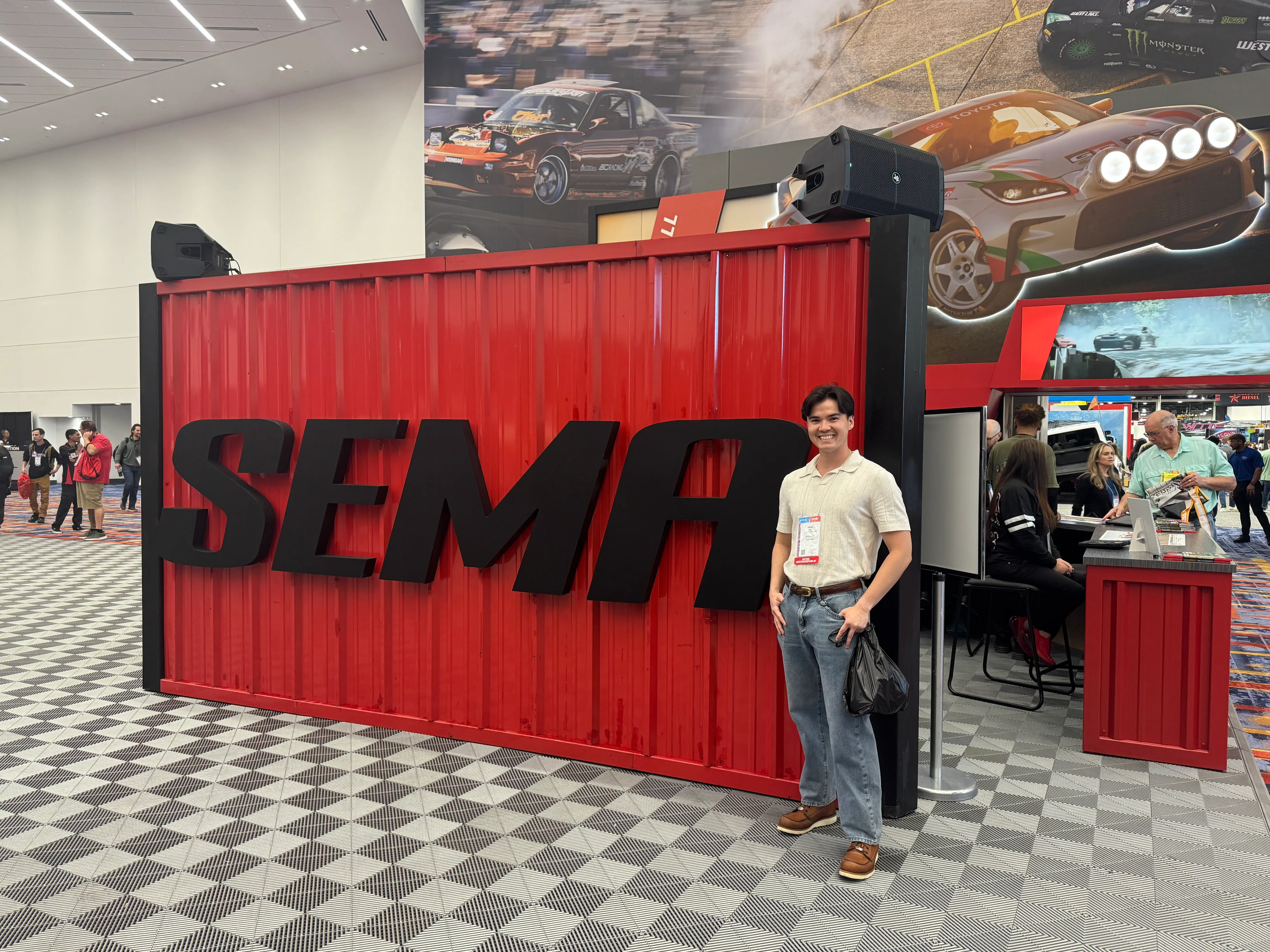 Pacific Window Tint at the SEMA automotive trade show