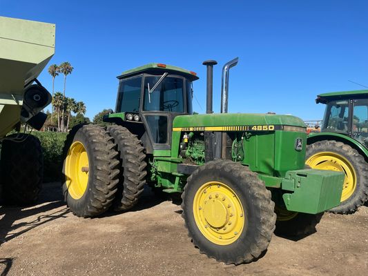 John Deere 4850 tractor with tinted cab glass
